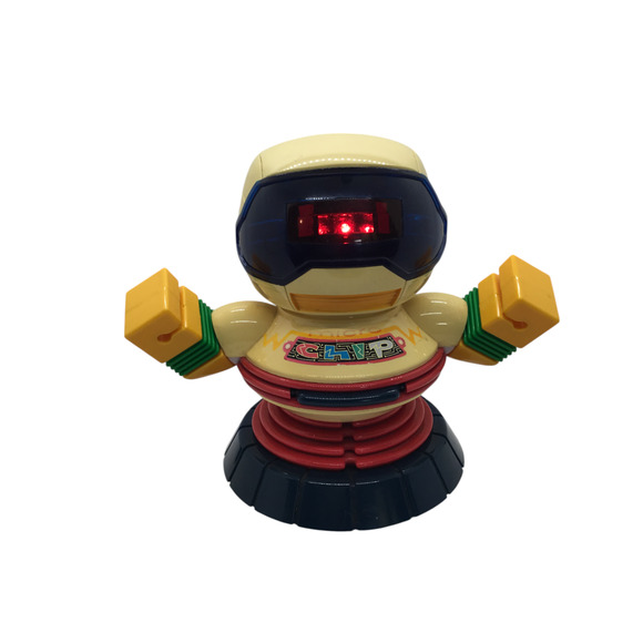 New Bright Micro Chip Robot 1994 Vintage Toys 90s Electronic Retro Lights, Moves - Picture 6 of 11